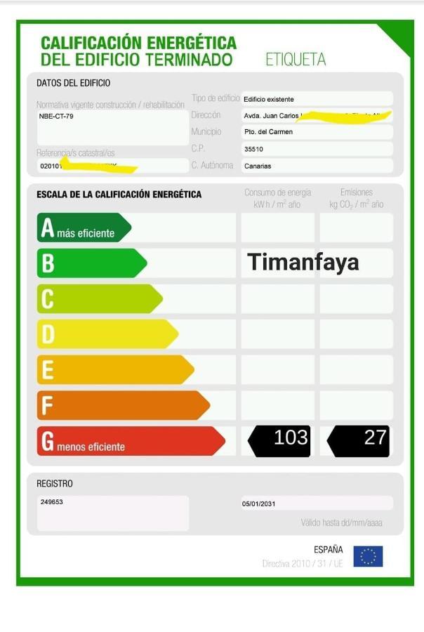 Vivienda Vacacional Timanfaya Puerto del Carmen  Eksteriør billede